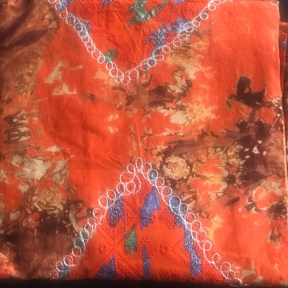 Authentic Nigerian Multi-colored Dress - Picture 6 of 8